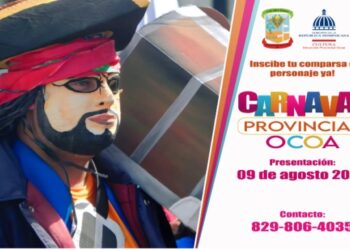 Ocoa celebrará su gran Carnaval el próximo 9 de agosto con premios y un amplio despliegue cultural