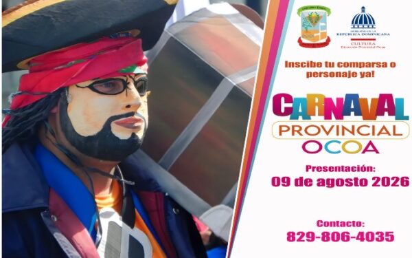 Ocoa celebrará su gran Carnaval el próximo 9 de agosto con premios y un amplio despliegue cultural