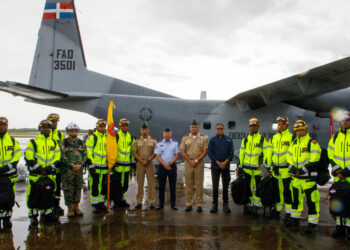 República Dominicana despliega equipo especializado de las Fuerzas Armadas hacia Venezuela como parte de la Operación Quisqueya Solidaria 2026