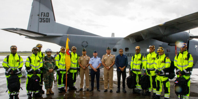 República Dominicana despliega equipo especializado de las Fuerzas Armadas hacia Venezuela como parte de la Operación Quisqueya Solidaria 2026