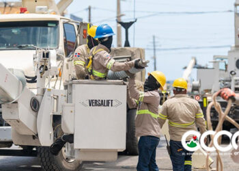 ETED alcanza 95 % de avance en estructuras del proyecto de reconducción de línea en Puerto Plata y ejecutará este sábado la tercera etapa