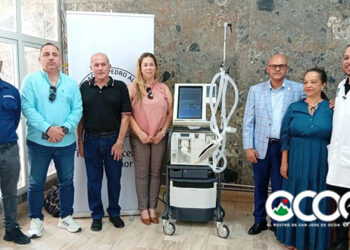 Fundación Pedro Alegría dona ventilador mecánico de última generación al Hospital San José