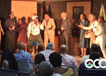 Gran éxito teatral en Ocoa con la presentación de «La Trama de San Miguel»