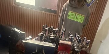 DICRIM recupera laptop y bebidas alcohólicas sustraídas en San José de Ocoa