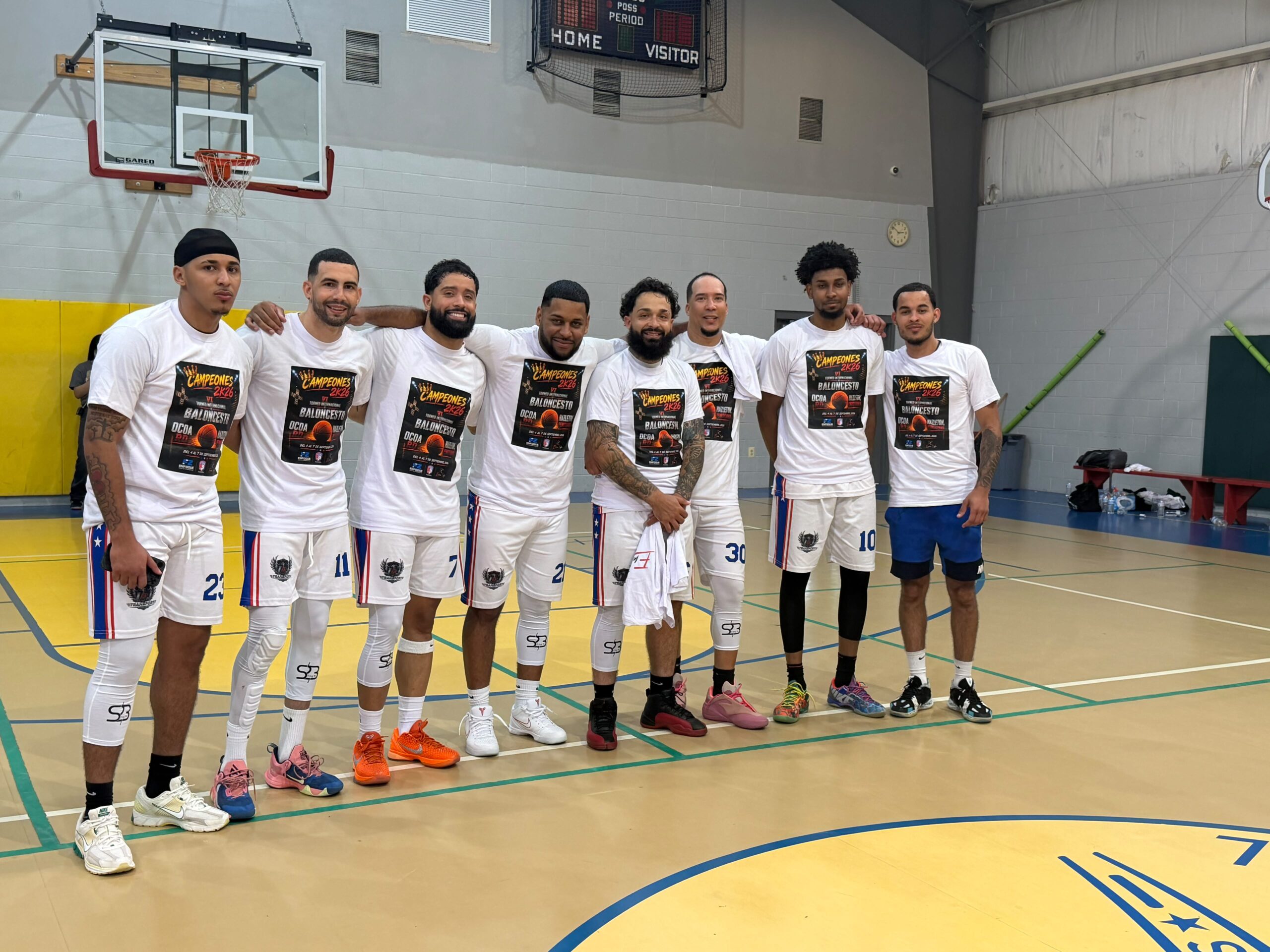 Team Hazleton 3 se corona campeón de la VI edición del Torneo Internacional de Baloncesto OcoaRD
