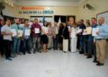 Unos 22 empresarios, políticos y productores beneficiados con sistemas de riego y energía solar en Ocoa