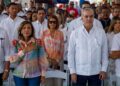 Geanilda Vásquez acompaña a Abinader en jornada de obras y acercamiento a las comunidades
