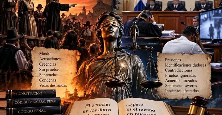 Los juicios de Salem a nuestros tribunales: ¿se imparte justicia o simplemente se dictan sentencia?